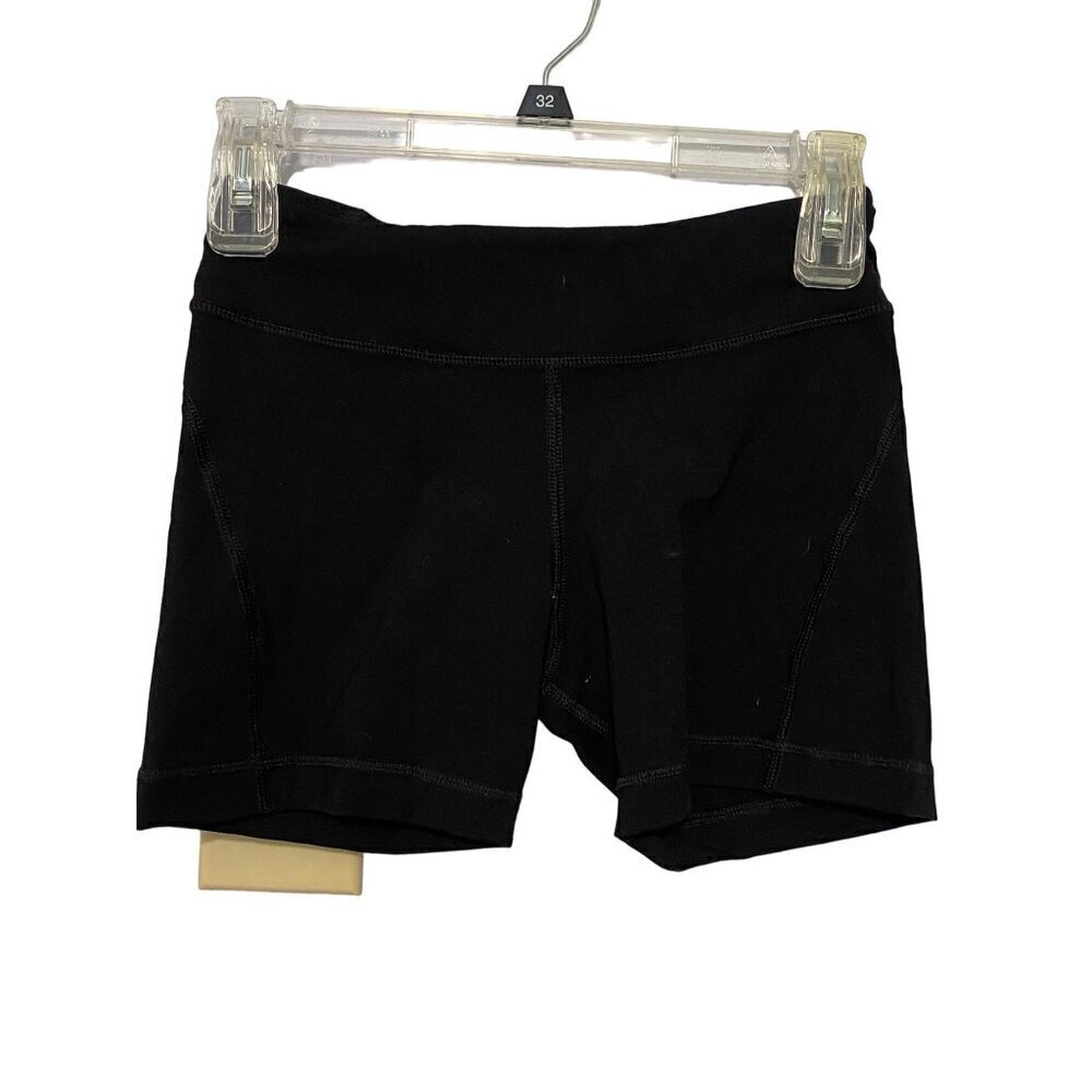 Yogasmoga Black Athletic Workout Shorts Women’s Size‎ 4